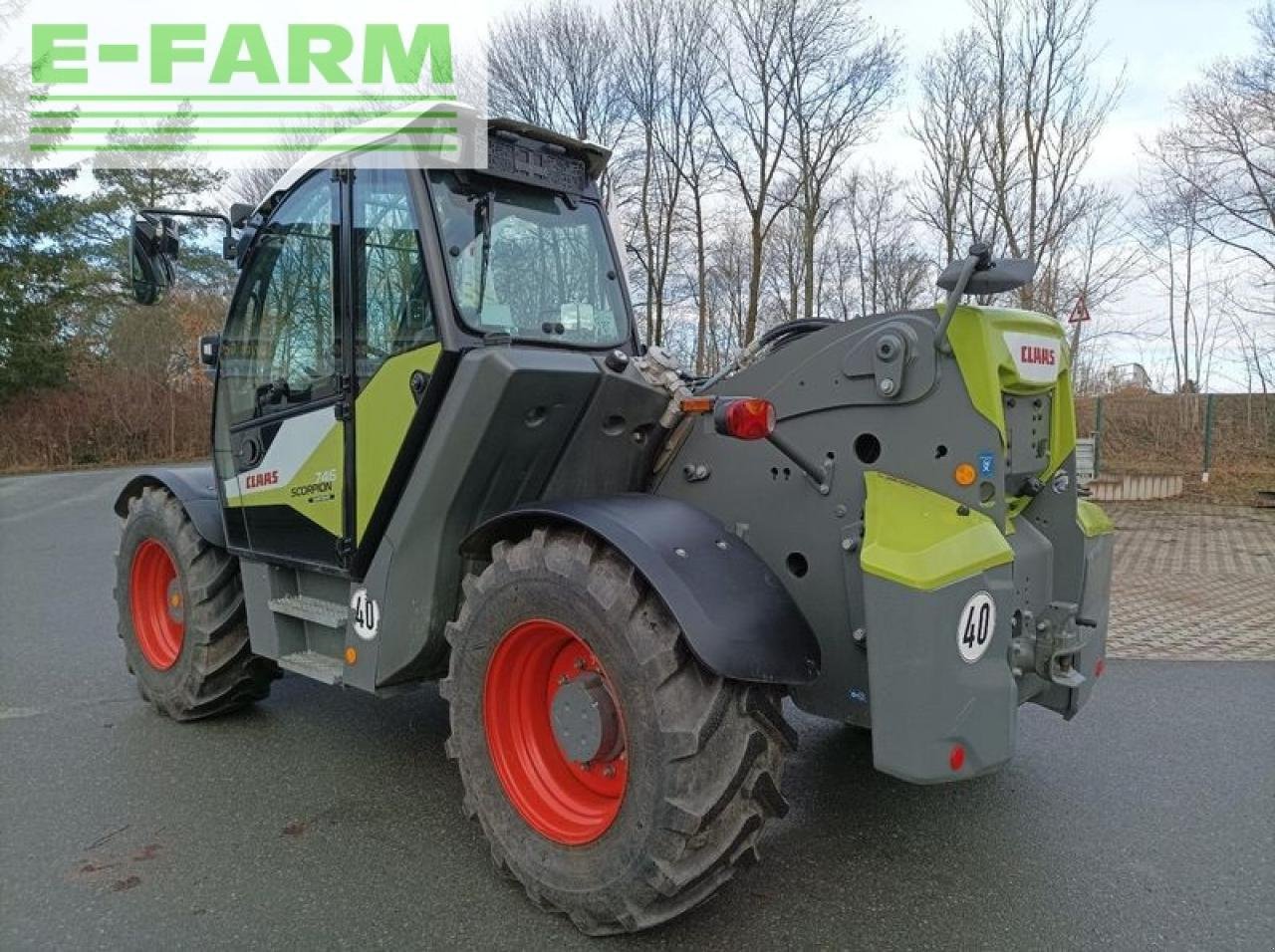 Teleskoplader типа CLAAS claas scorpion 746, Gebrauchtmaschine в LÖSSNITZ (Фотография 8)