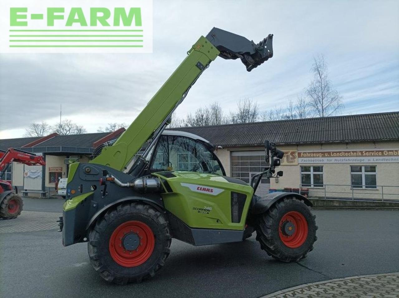 Teleskoplader del tipo CLAAS claas scorpion 746, Gebrauchtmaschine en LÖSSNITZ (Imagen 9)