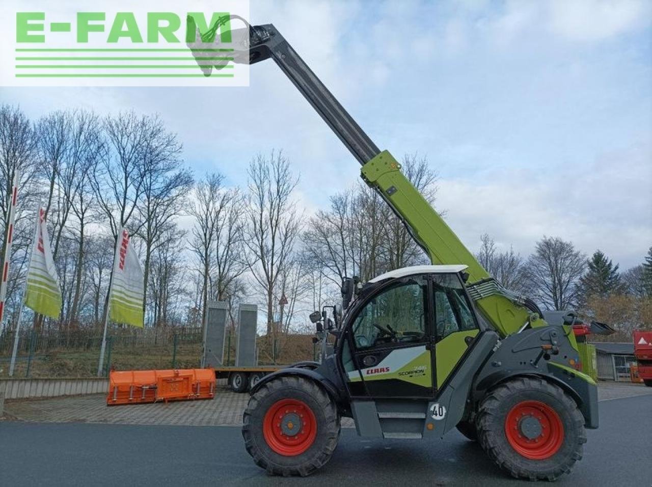 Teleskoplader typu CLAAS claas scorpion 746, Gebrauchtmaschine v LÖSSNITZ (Obrázok 10)