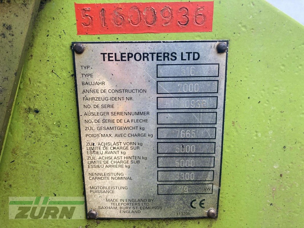 Teleskoplader typu CLAAS Ranger 965 plus, Gebrauchtmaschine v Inneringen (Obrázek 29)