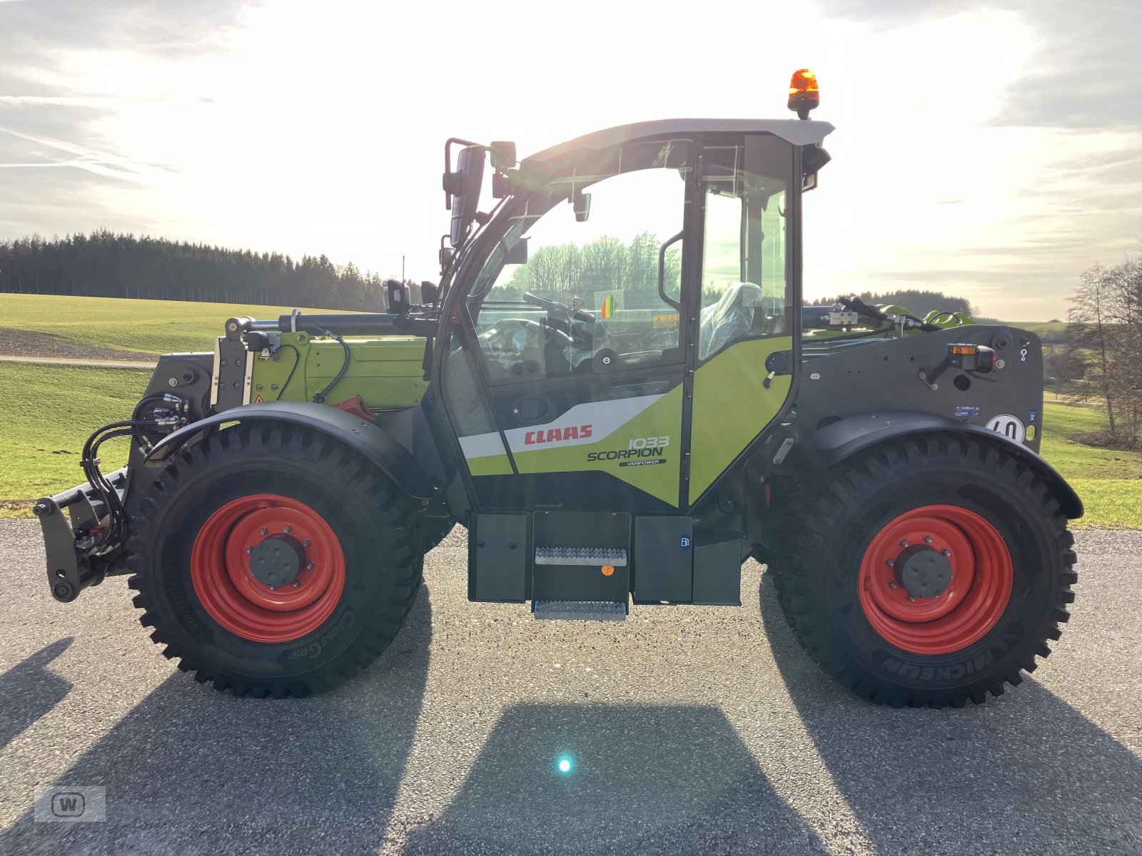 Teleskoplader del tipo CLAAS Scorpion 1033 VP, Neumaschine en Zell an der Pram (Imagen 2)