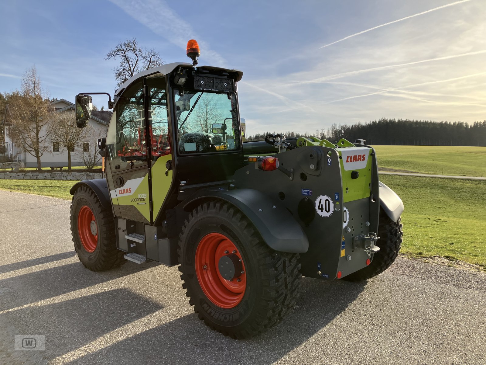 Teleskoplader del tipo CLAAS Scorpion 1033 VP, Neumaschine In Zell an der Pram (Immagine 3)