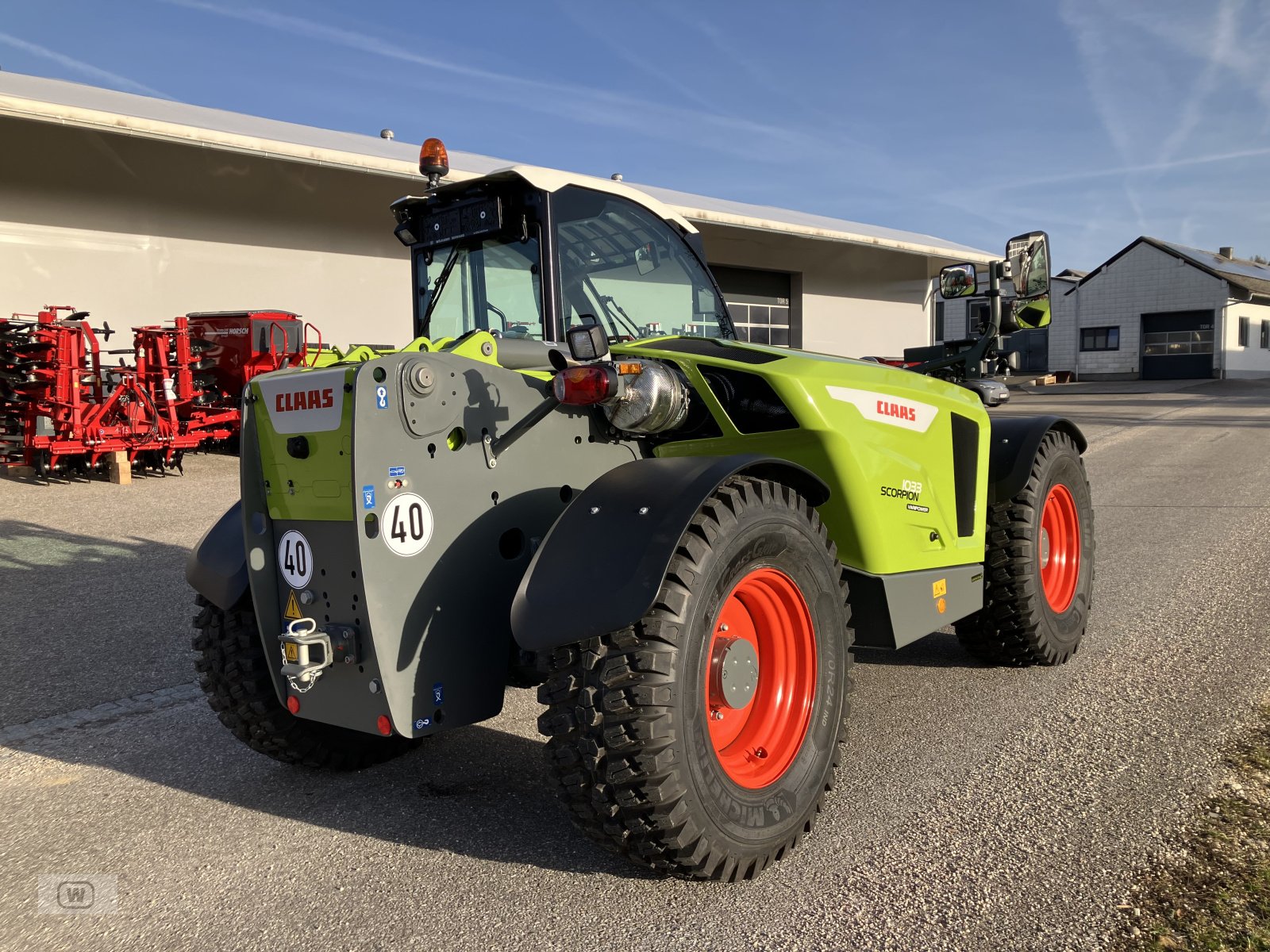 Teleskoplader del tipo CLAAS Scorpion 1033 VP, Neumaschine In Zell an der Pram (Immagine 5)