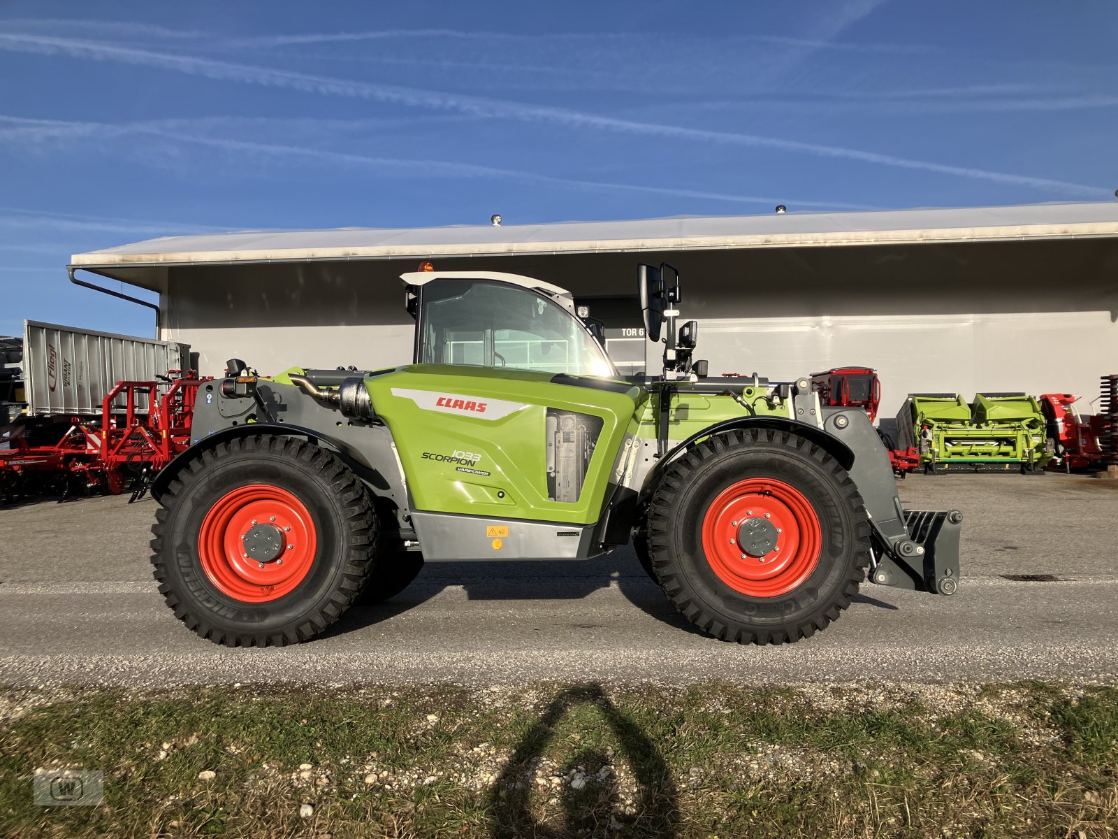 Teleskoplader a típus CLAAS Scorpion 1033 VP, Neumaschine ekkor: Zell an der Pram (Kép 7)