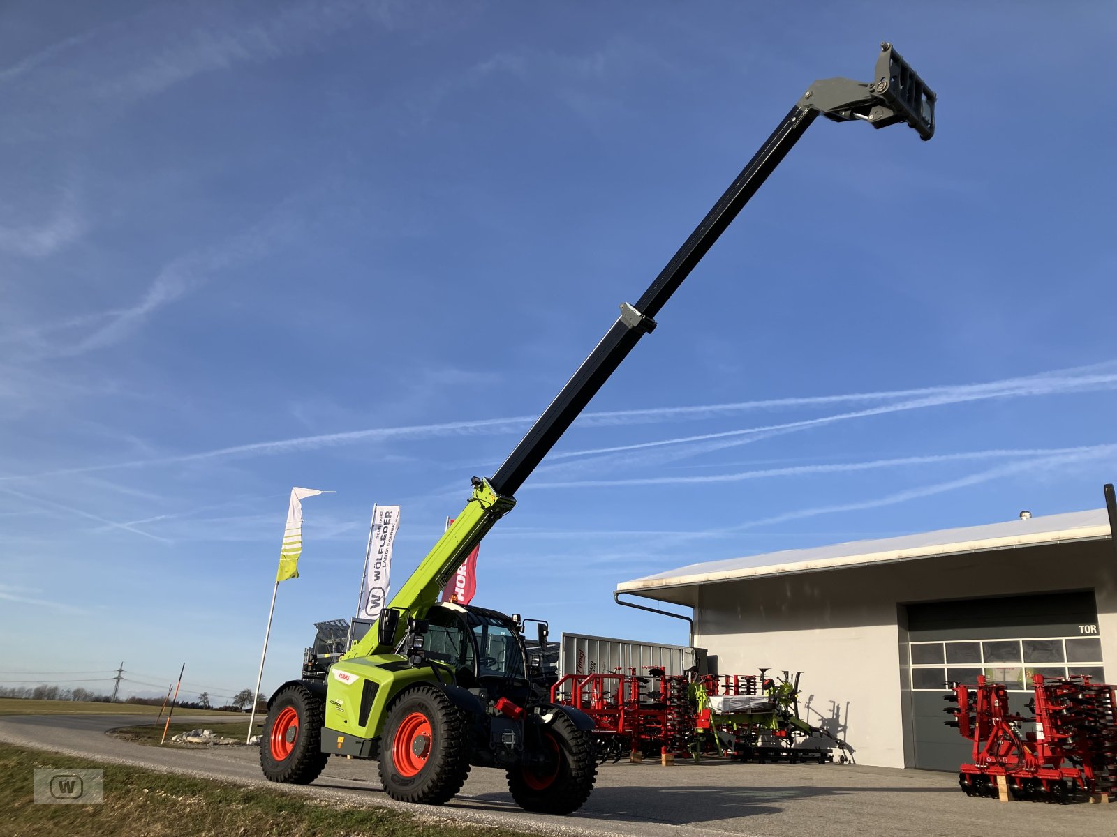 Teleskoplader del tipo CLAAS Scorpion 1033 VP, Neumaschine In Zell an der Pram (Immagine 24)