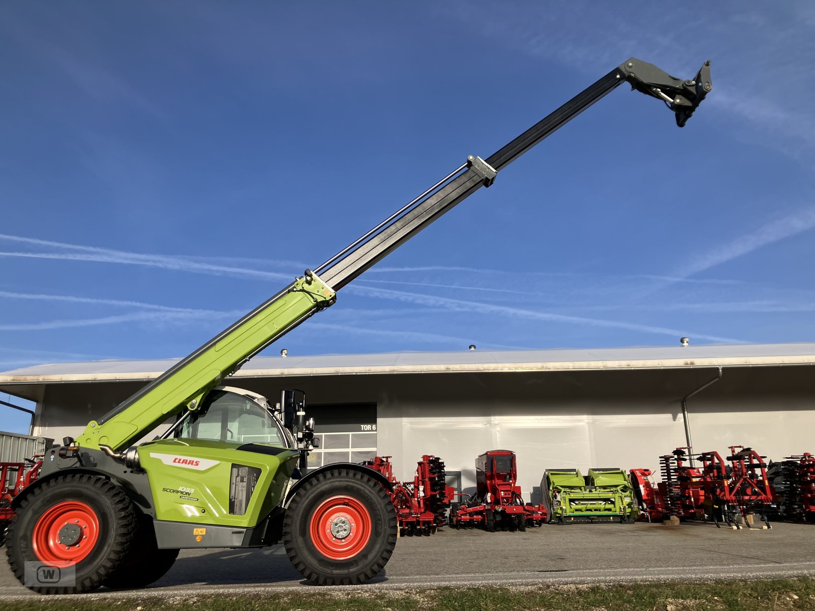 Teleskoplader a típus CLAAS Scorpion 1033 VP, Neumaschine ekkor: Zell an der Pram (Kép 25)