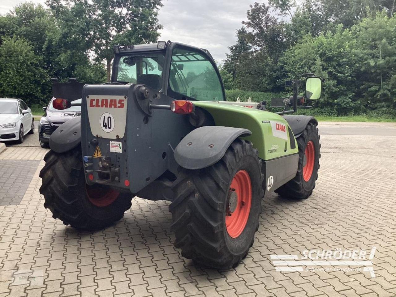 Teleskoplader van het type CLAAS SCORPION 6030 CP, Gebrauchtmaschine in Lastrup (Foto 4)