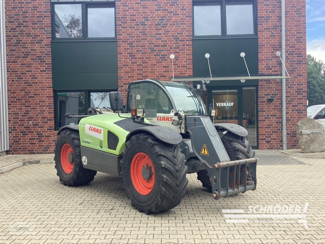 Teleskoplader du type CLAAS SCORPION 6030 CP, Gebrauchtmaschine en Lastrup (Photo 7)