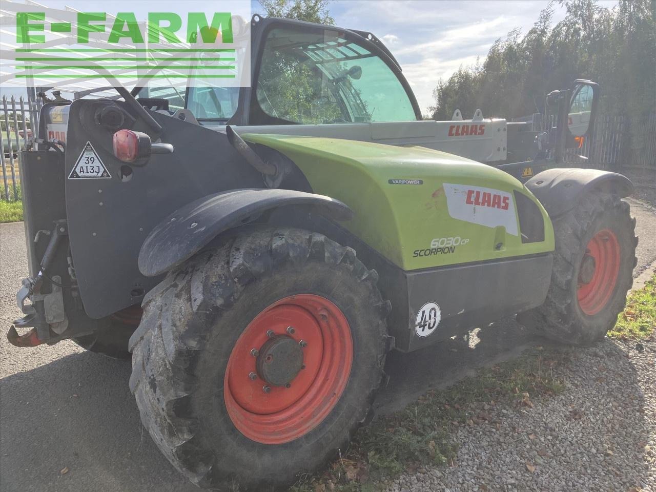 Teleskoplader van het type CLAAS SCORPION 6030 CPVP, Gebrauchtmaschine in SINDERBY, THIRSK (Foto 2)