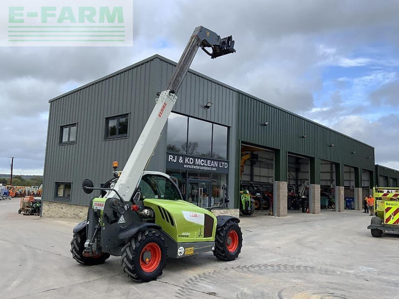 Teleskoplader typu CLAAS scorpion 6030 telehandler (st21169), Gebrauchtmaschine v SHAFTESBURY (Obrázok 12)