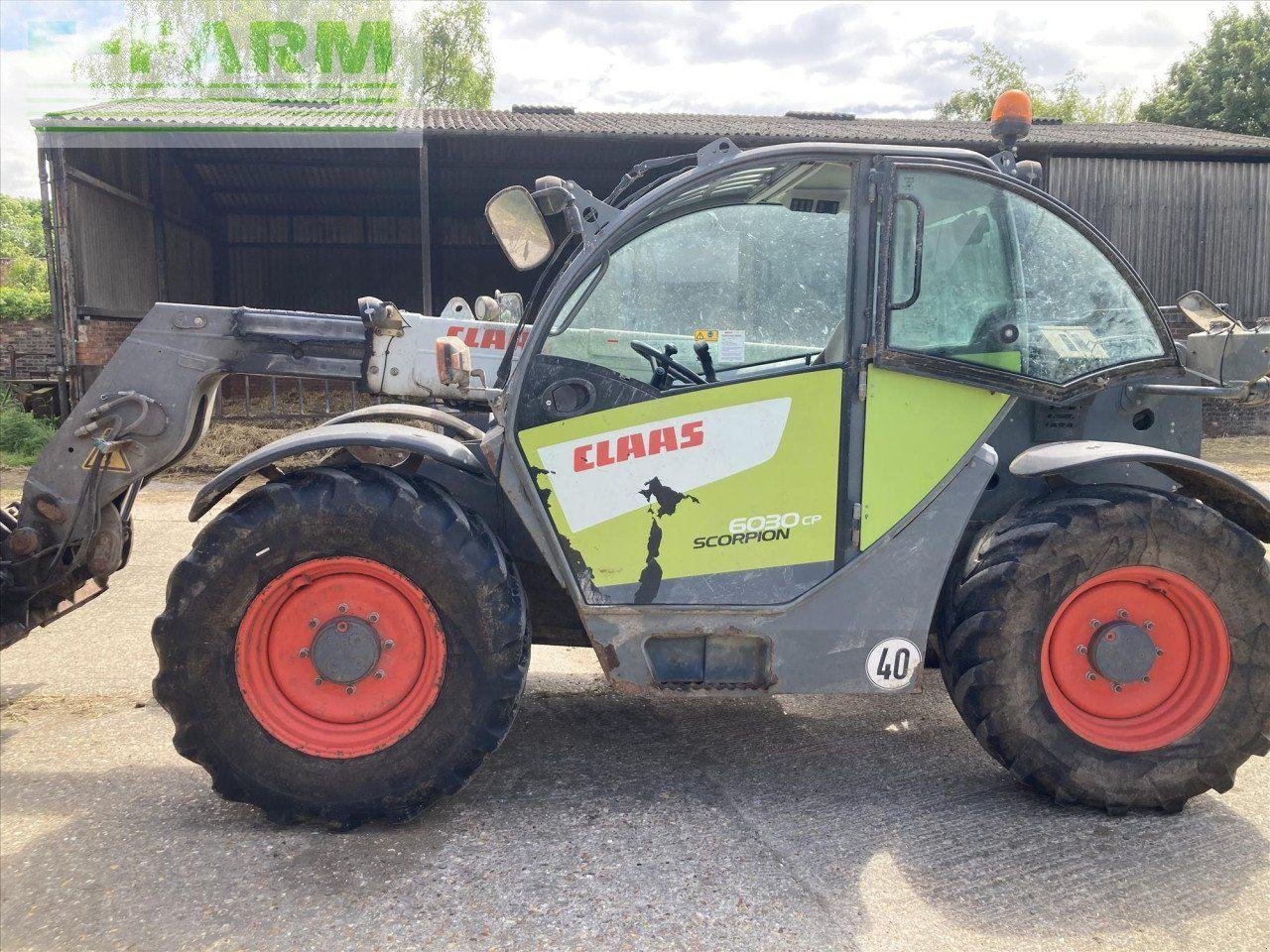 Teleskoplader del tipo CLAAS SCORPION 6030, Gebrauchtmaschine en ULCEBY, ALFORD (Imagen 1)