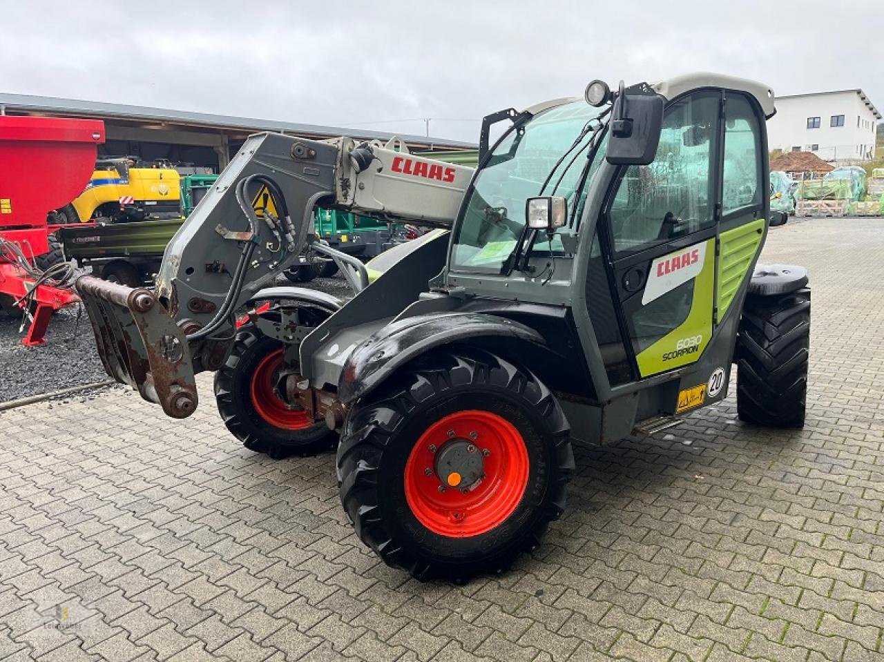 Teleskoplader Türe ait CLAAS Scorpion 6030, Gebrauchtmaschine içinde Neuhof - Dorfborn (resim 2)