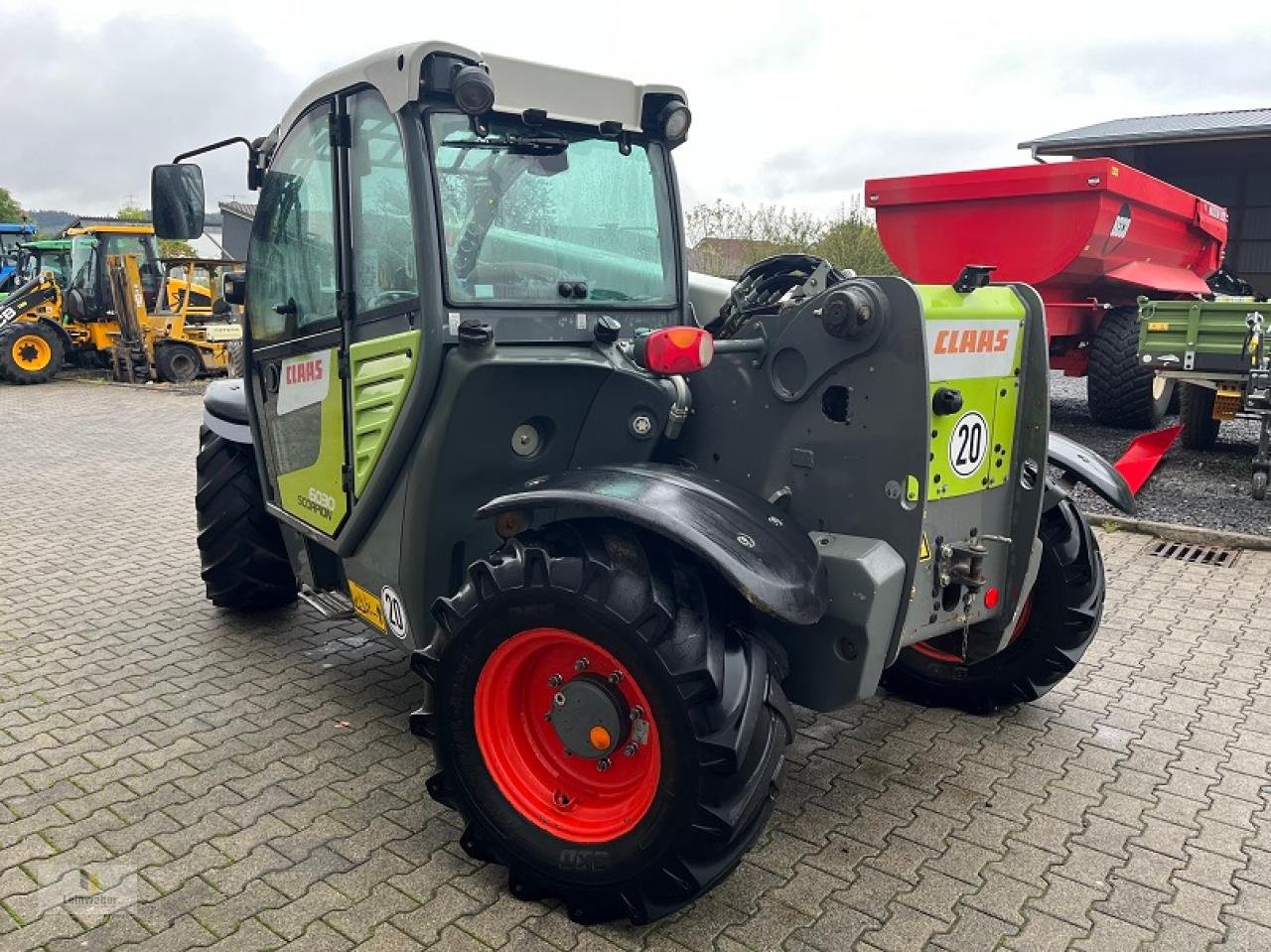 Teleskoplader typu CLAAS Scorpion 6030, Gebrauchtmaschine v Neuhof - Dorfborn (Obrázek 4)