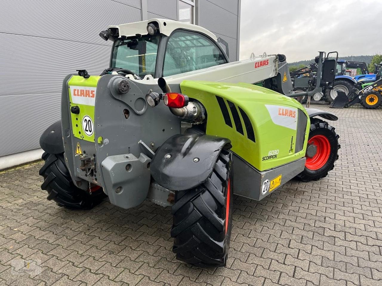 Teleskoplader van het type CLAAS Scorpion 6030, Gebrauchtmaschine in Neuhof - Dorfborn (Foto 3)