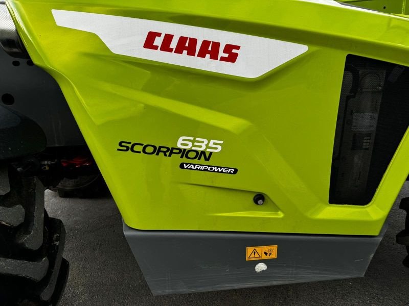 Teleskoplader Türe ait CLAAS SCORPION 635 VP *AKTION*, Vorführmaschine içinde Hollfeld (resim 9)