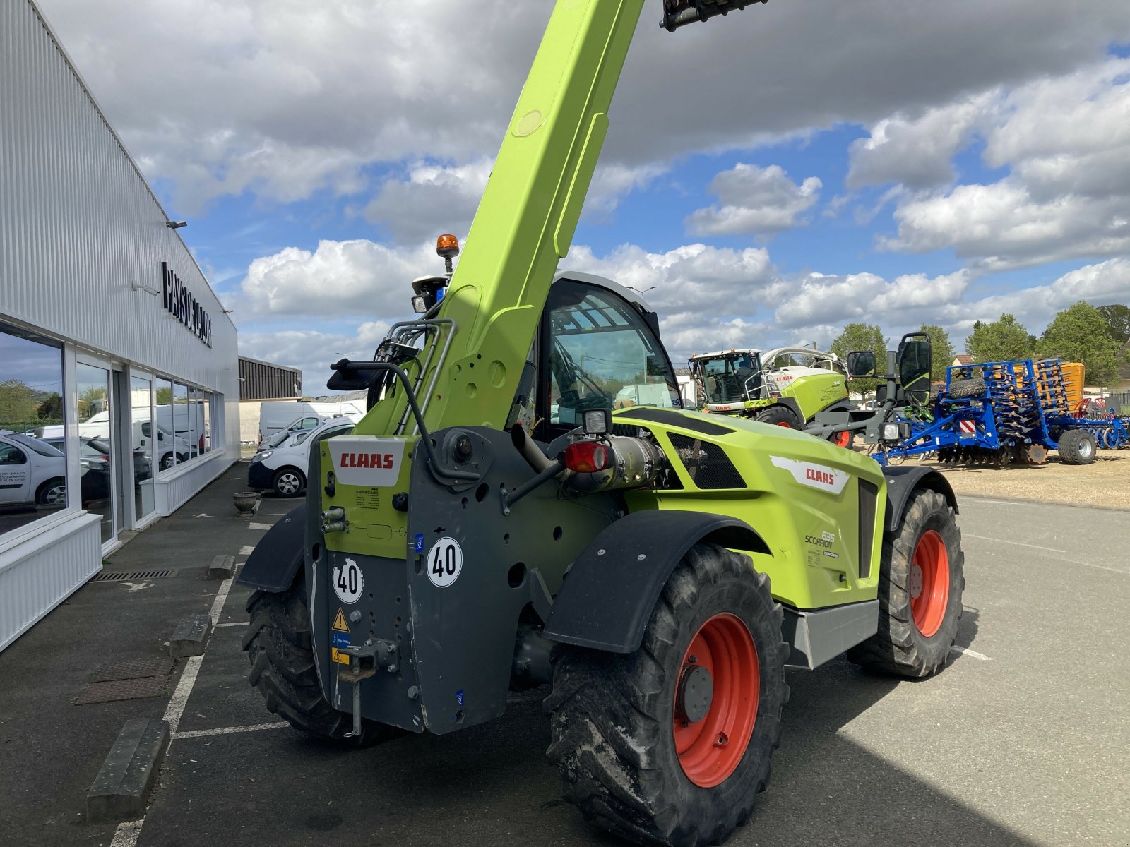 Teleskoplader Türe ait CLAAS SCORPION 635 VP, Gebrauchtmaschine içinde ST CLEMENT DE LA PLACE (resim 7)