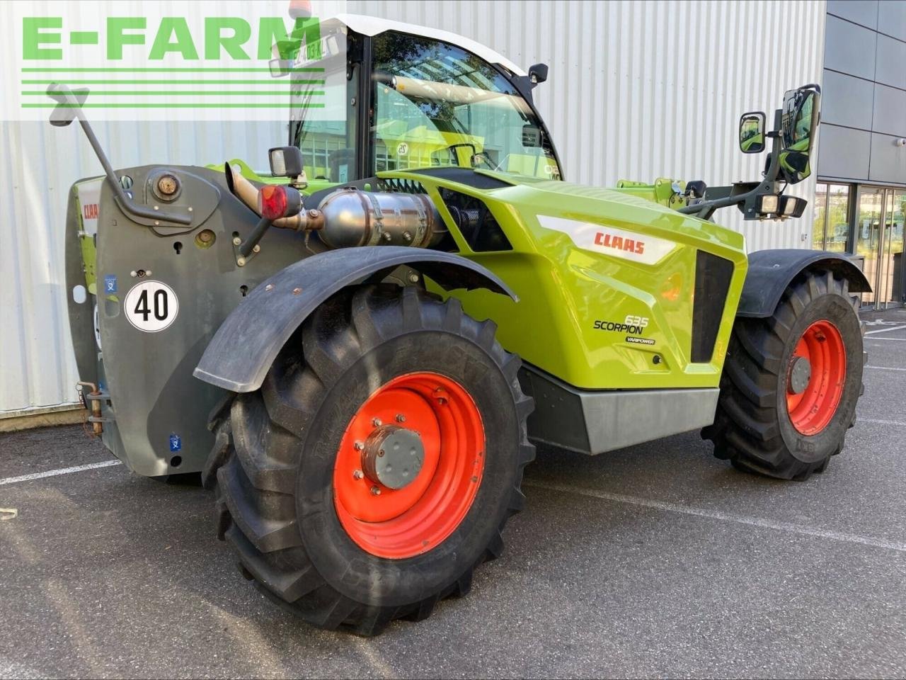 Teleskoplader tip CLAAS scorpion 635, Gebrauchtmaschine in CHEMINOT (57 - MOSELLE) (Poză 4)