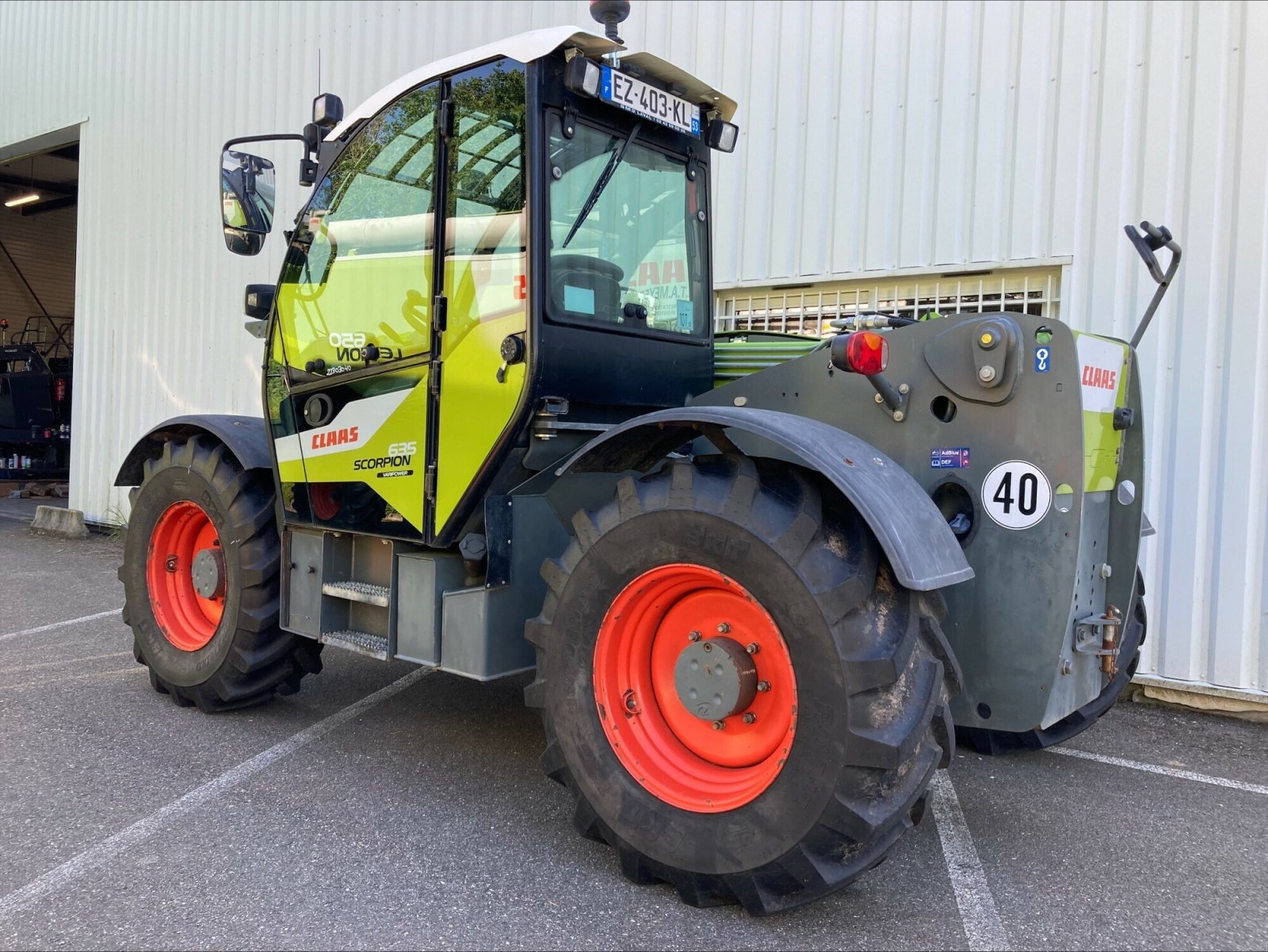 Teleskoplader typu CLAAS SCORPION 635, Gebrauchtmaschine v CHEMINOT (Obrázok 3)