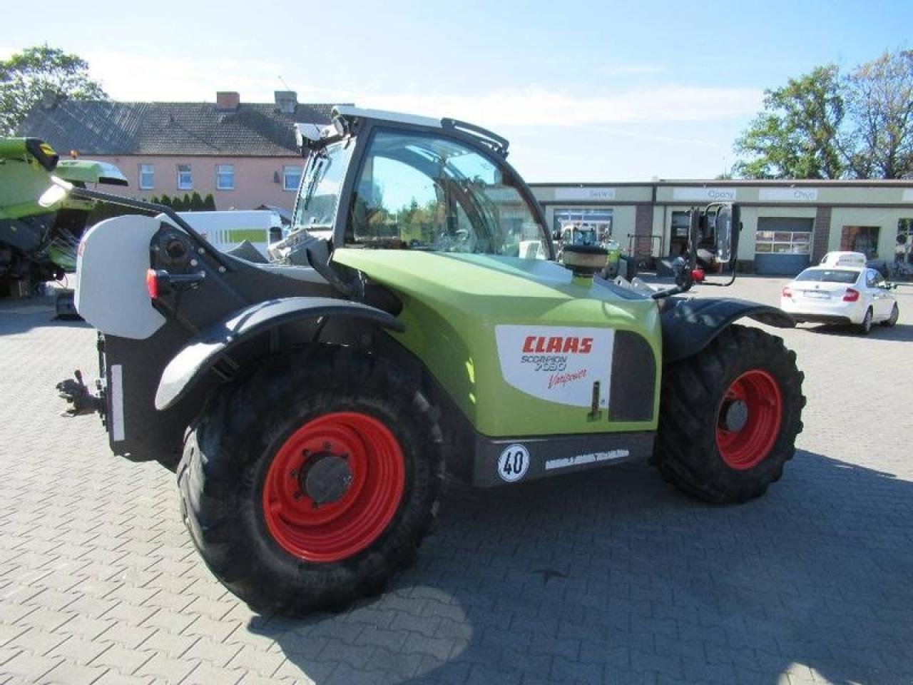 Teleskoplader типа CLAAS scorpion 7030, Gebrauchtmaschine в G?ÓWCZYCE (Фотография 7)