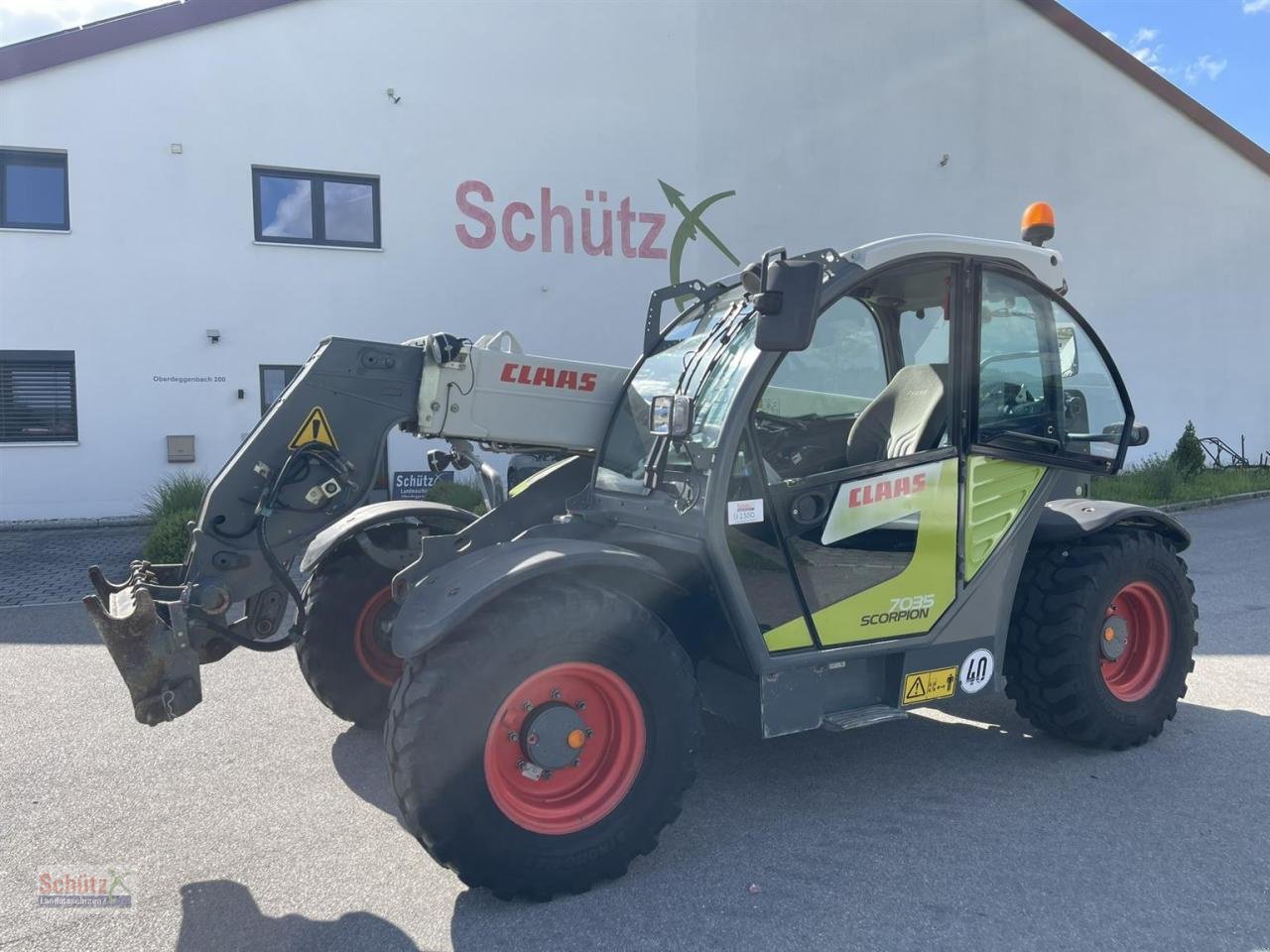 Teleskoplader du type CLAAS Scorpion 7035 Teleskoplader, Gebrauchtmaschine en Schierling (Photo 1)