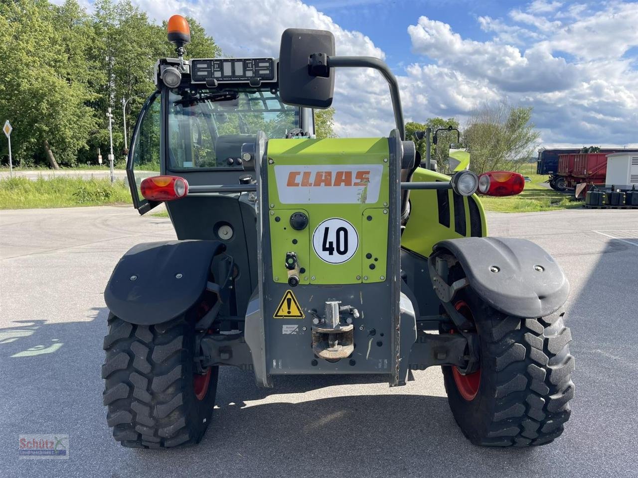 Teleskoplader typu CLAAS Scorpion 7035 Teleskoplader, Gebrauchtmaschine v Schierling (Obrázok 4)