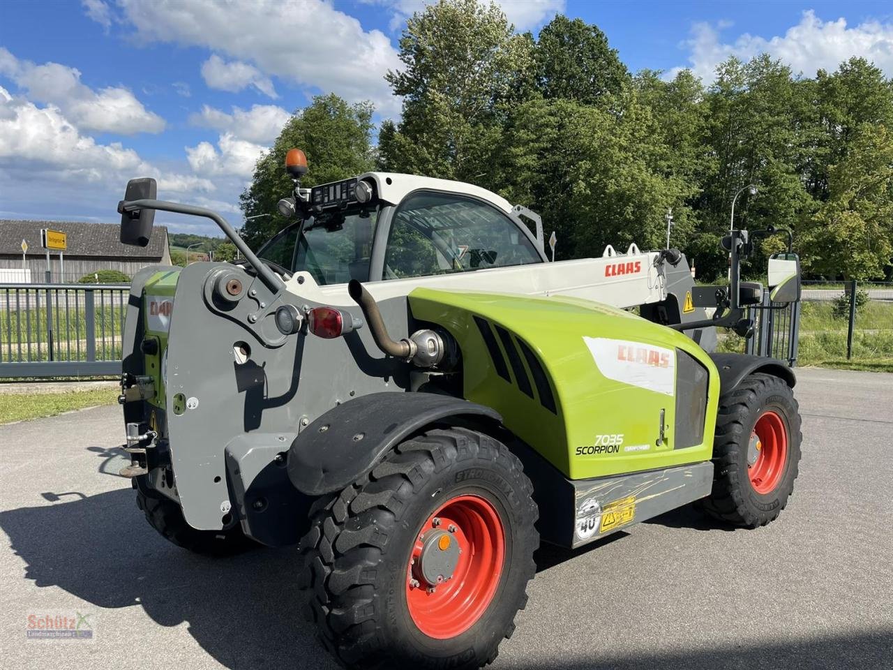 Teleskoplader tipa CLAAS Scorpion 7035 Teleskoplader, Gebrauchtmaschine u Schierling (Slika 5)