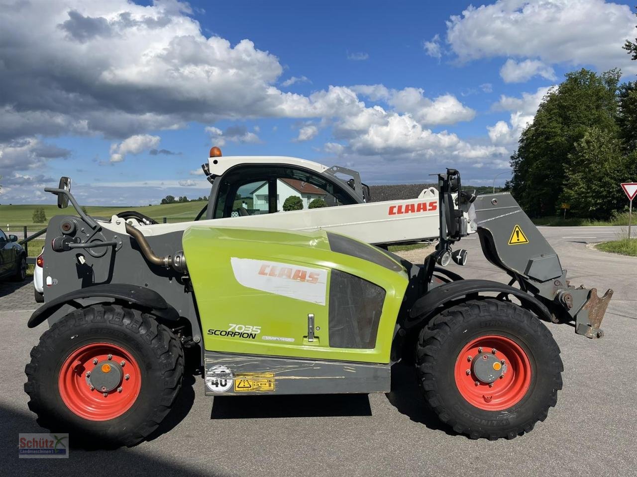 Teleskoplader tip CLAAS Scorpion 7035 Teleskoplader, Gebrauchtmaschine in Schierling (Poză 7)