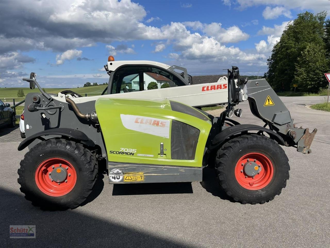 Teleskoplader des Typs CLAAS Scorpion 7035 Teleskoplader, Gebrauchtmaschine in Schierling (Bild 8)