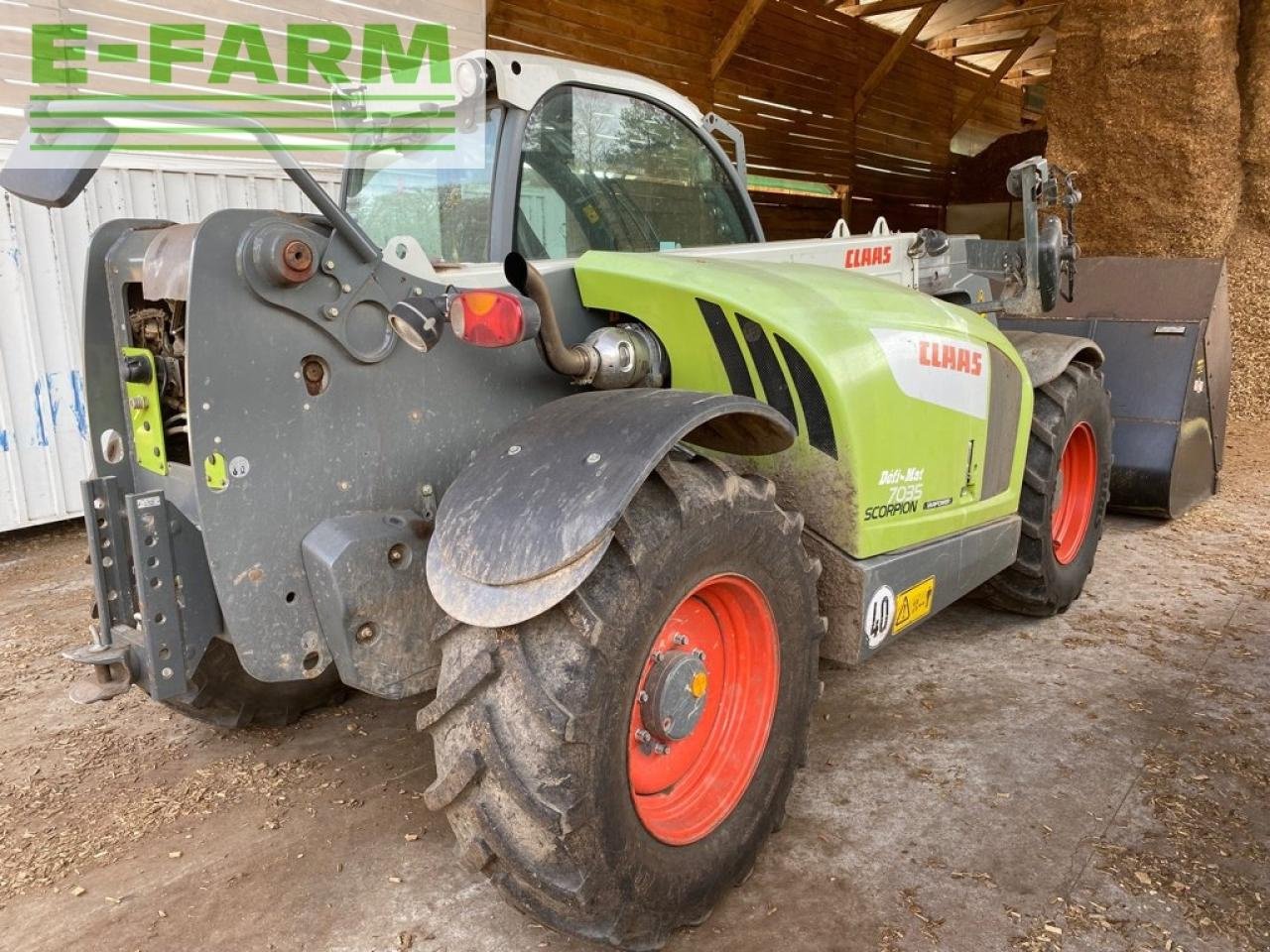 Teleskoplader du type CLAAS scorpion 7035 varipower, Gebrauchtmaschine en Ytrac (Photo 3)