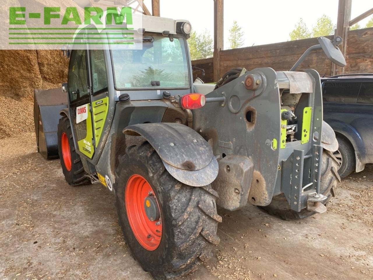 Teleskoplader za tip CLAAS scorpion 7035 varipower, Gebrauchtmaschine u Ytrac (Slika 4)