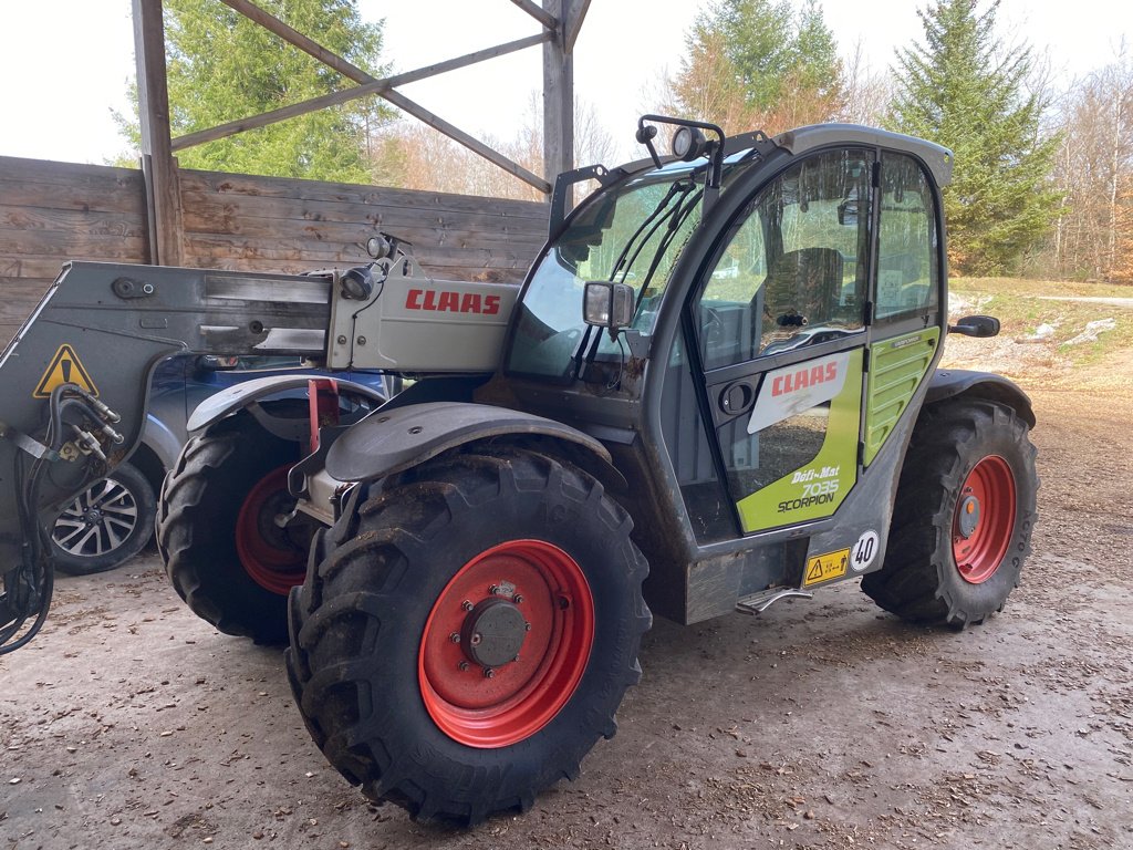 Teleskoplader van het type CLAAS SCORPION 7035 VARIPOWER, Gebrauchtmaschine in MEYMAC (Foto 1)