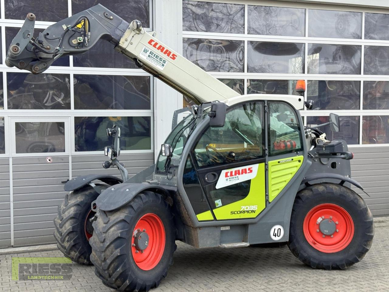 Teleskoplader van het type CLAAS SCORPION 7035 Varipower, Gebrauchtmaschine in Homberg (Ohm) - Maulbach (Foto 1)