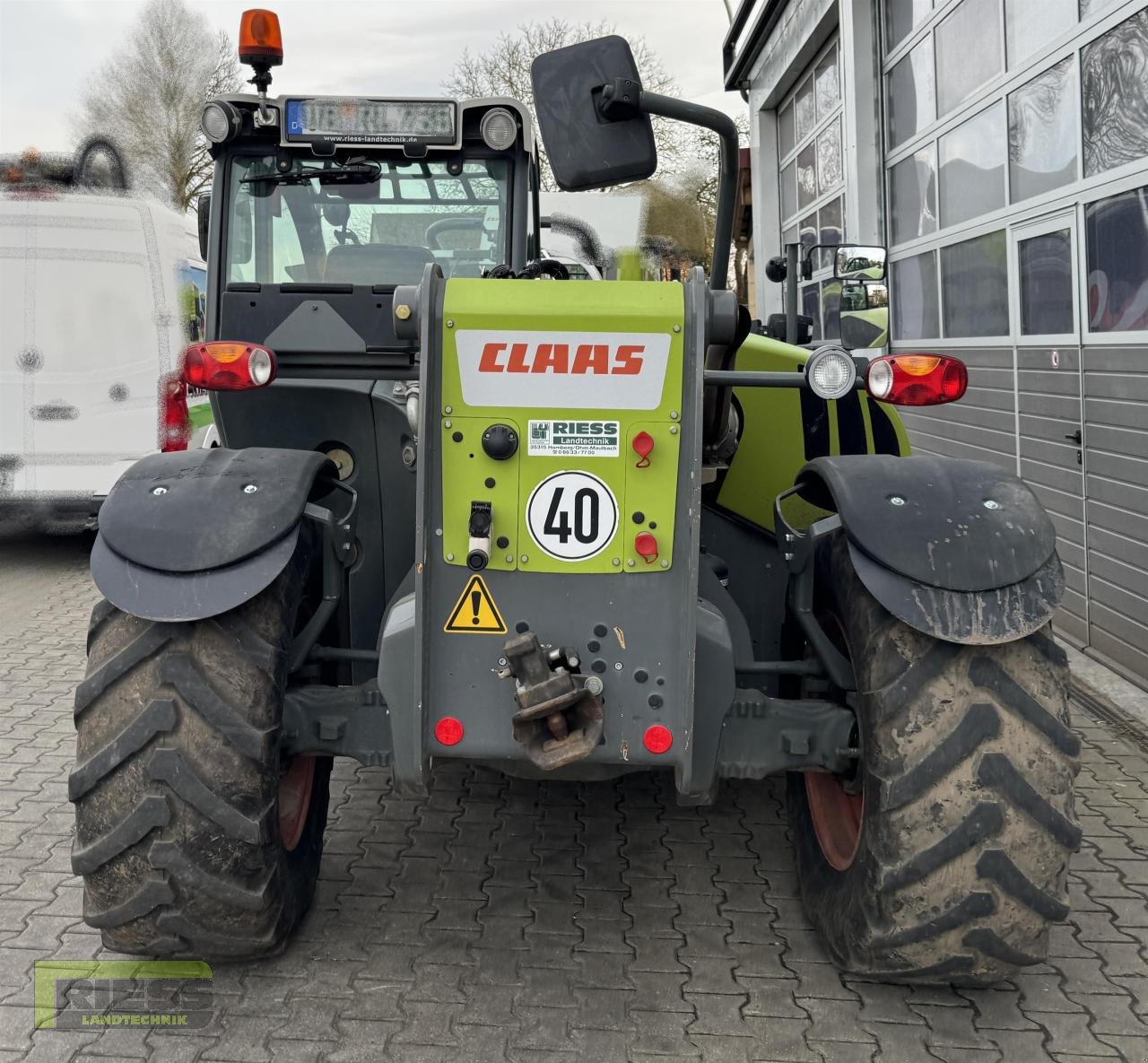 Teleskoplader van het type CLAAS SCORPION 7035 Varipower, Gebrauchtmaschine in Homberg (Ohm) - Maulbach (Foto 3)