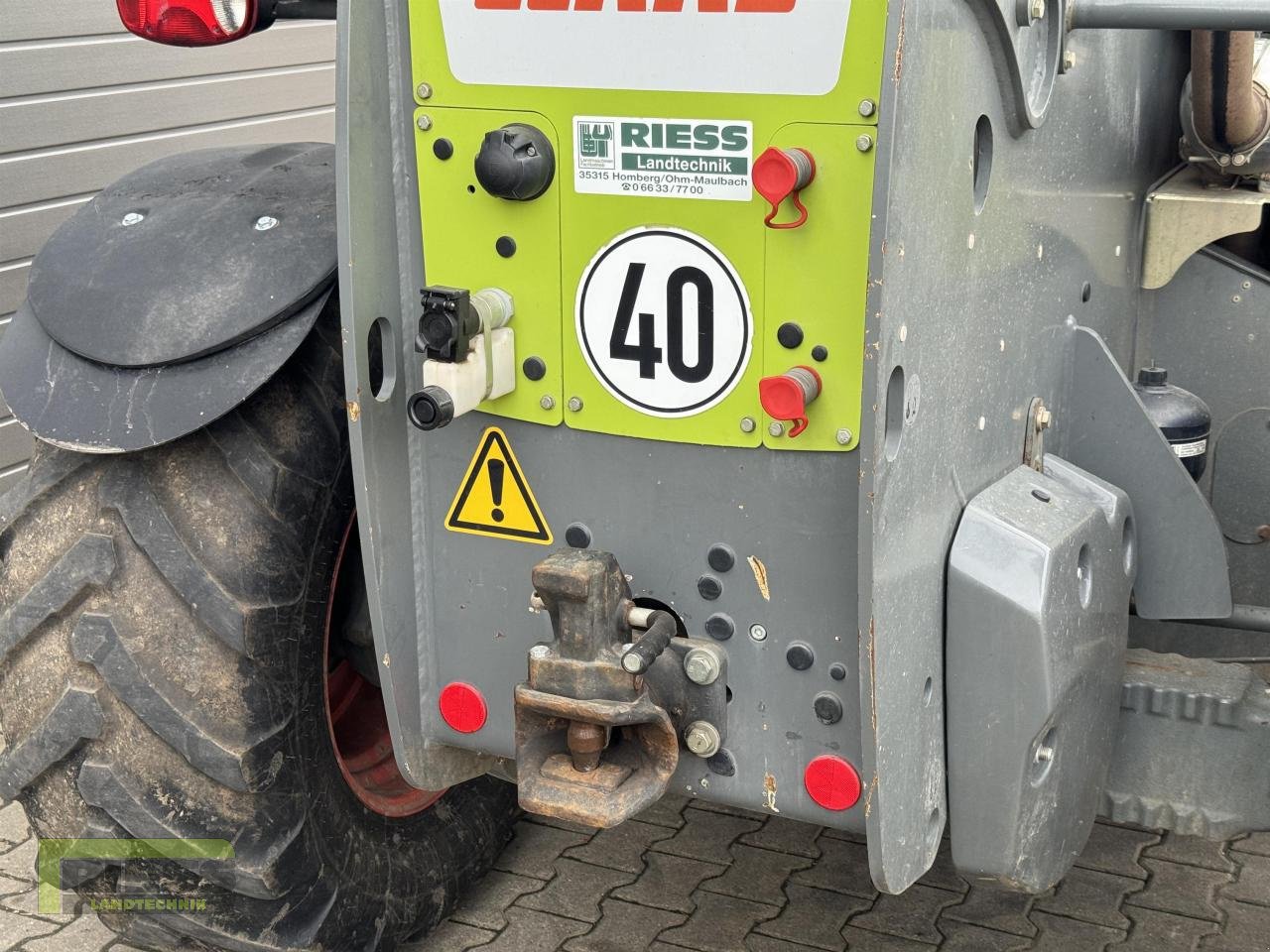 Teleskoplader typu CLAAS SCORPION 7035 Varipower, Gebrauchtmaschine v Homberg (Ohm) - Maulbach (Obrázok 9)