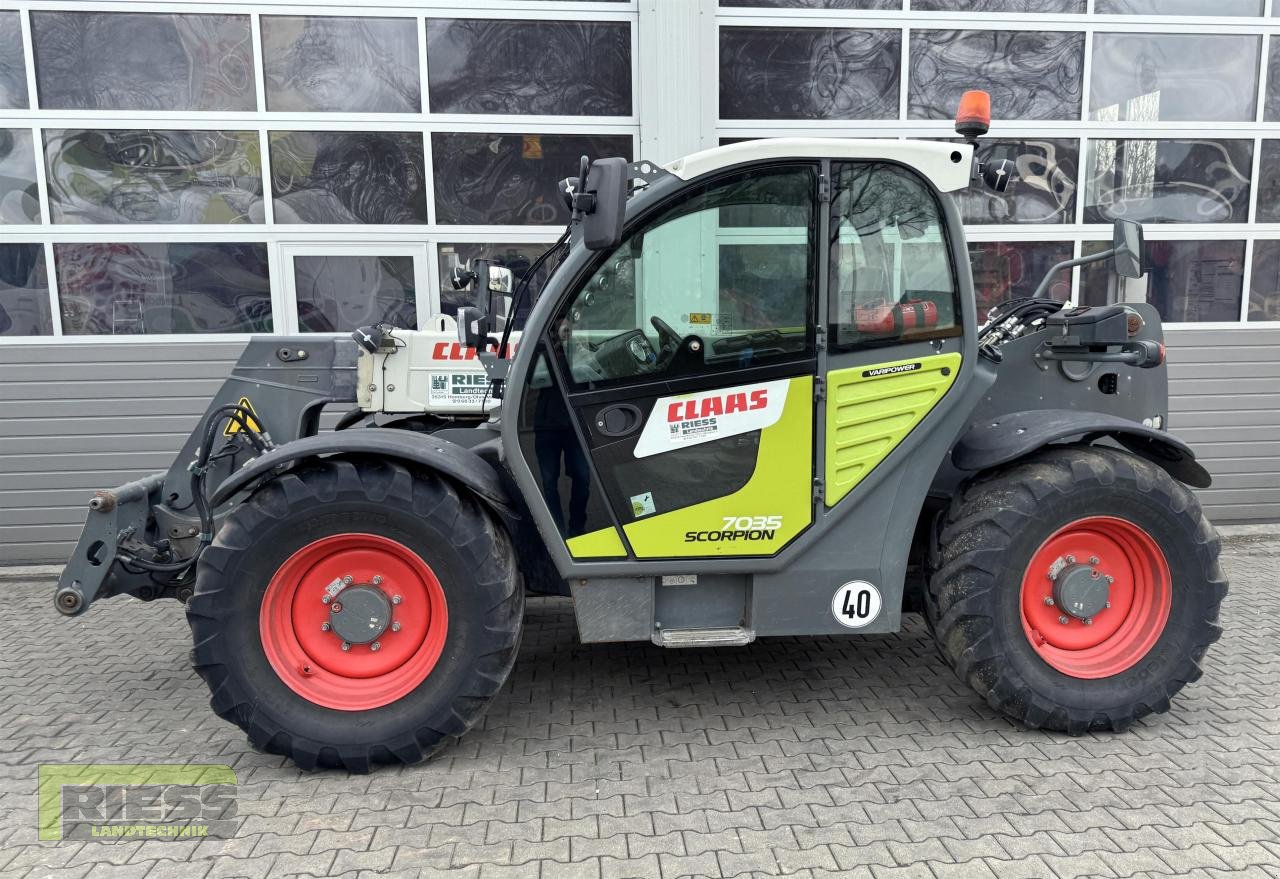 Teleskoplader van het type CLAAS SCORPION 7035 Varipower, Gebrauchtmaschine in Homberg (Ohm) - Maulbach (Foto 11)