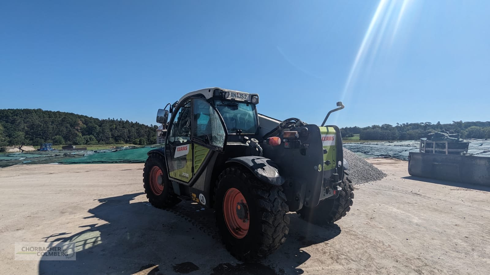 Teleskoplader tip CLAAS Scorpion 7035, Gebrauchtmaschine in Colmberg (Poză 14)