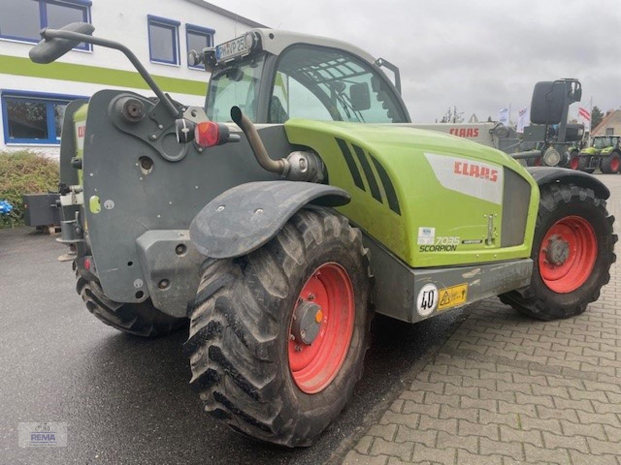 Teleskoplader del tipo CLAAS SCORPION 7035, Gebrauchtmaschine In Belzig-Schwanebeck (Immagine 4)