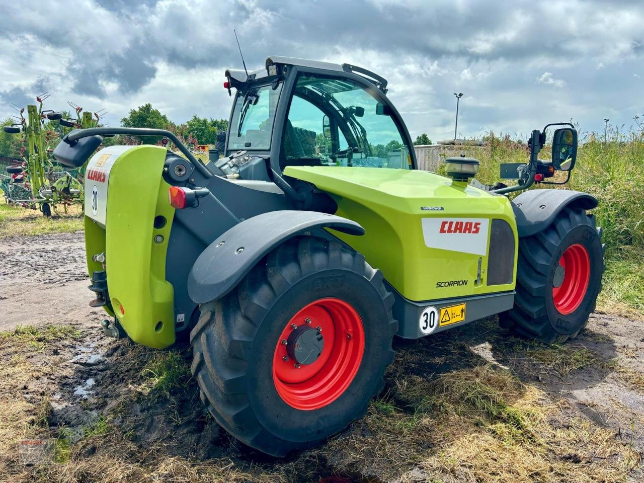 Teleskoplader typu CLAAS SCORPION 7040 VARIPOWER, Klima, Druckluft, Gebrauchtmaschine v Westerstede (Obrázok 3)