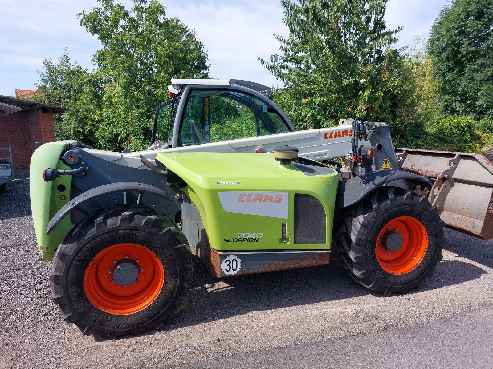 Teleskoplader типа CLAAS Scorpion 7040 VP, Gebrauchtmaschine в Oelde (Фотография 3)