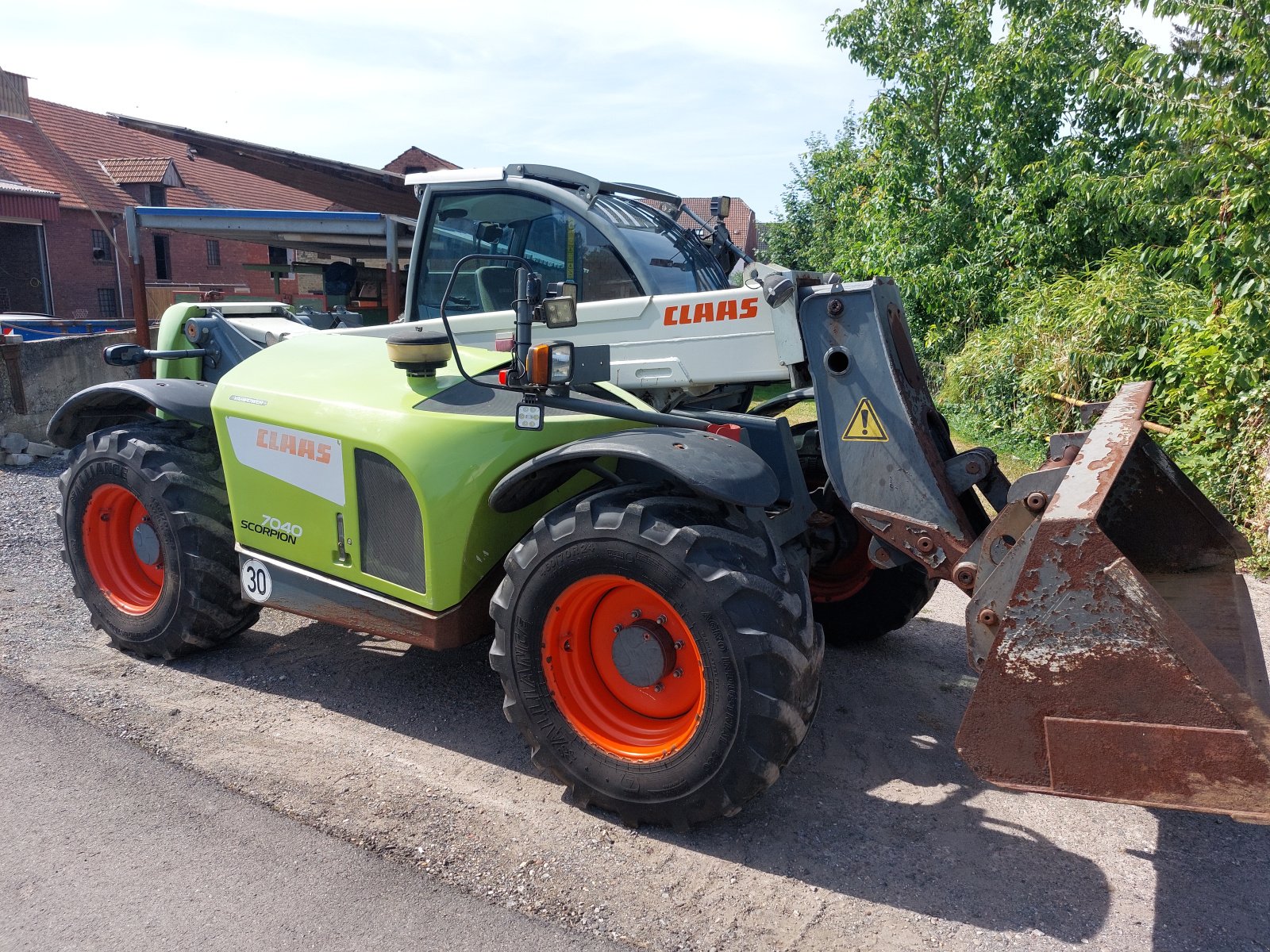 Teleskoplader del tipo CLAAS Scorpion 7040 VP, Gebrauchtmaschine en Oelde (Imagen 4)