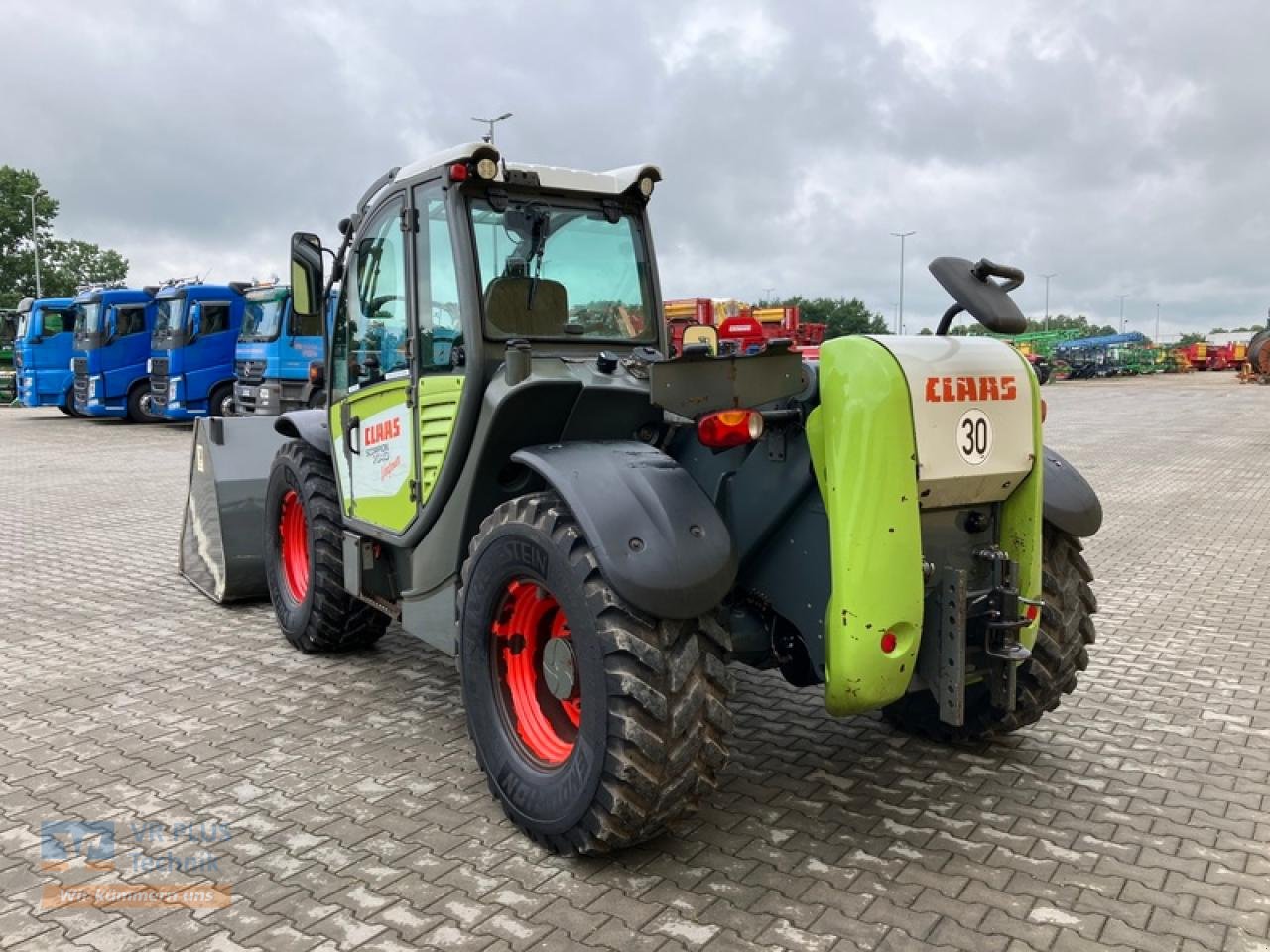 Teleskoplader del tipo CLAAS SCORPION 7040, Gebrauchtmaschine In Osterburg (Immagine 3)