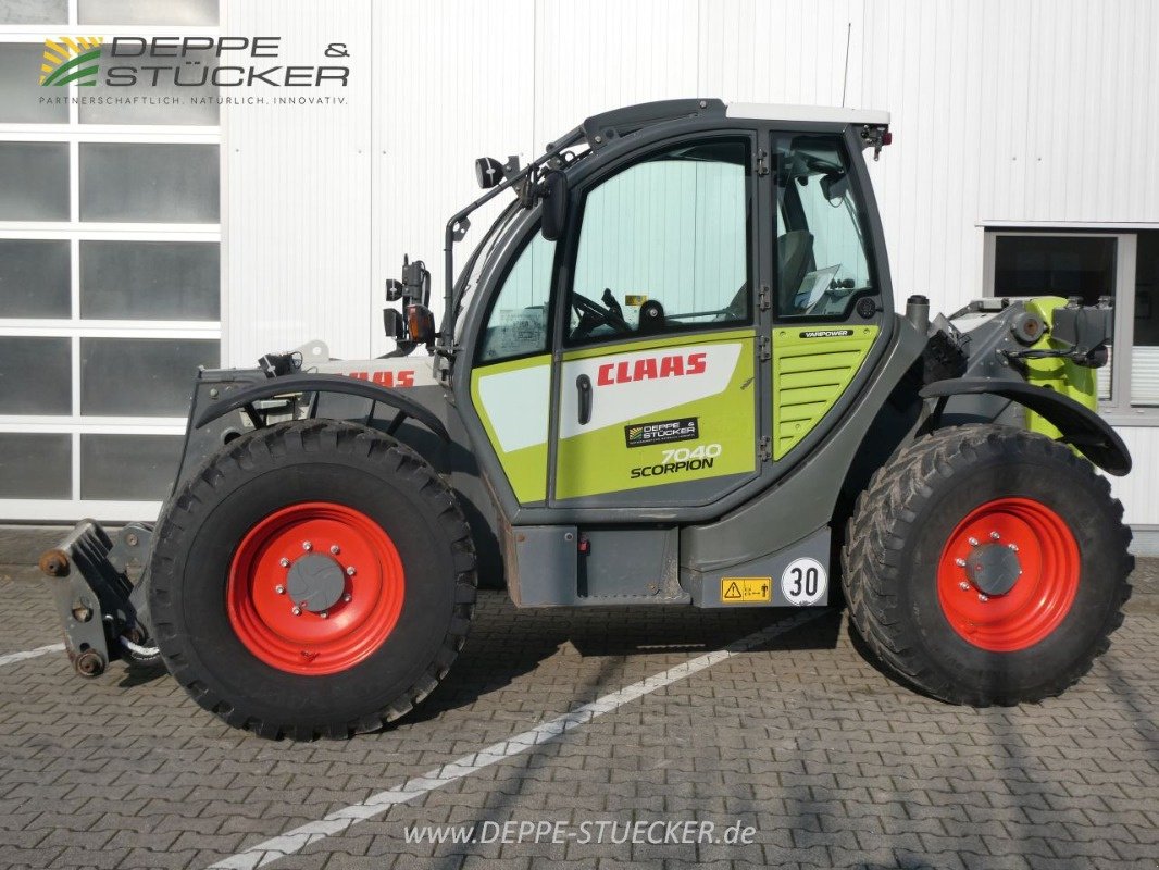 Teleskoplader του τύπου CLAAS Scorpion 7040, Gebrauchtmaschine σε Lauterberg/Barbis (Φωτογραφία 9)