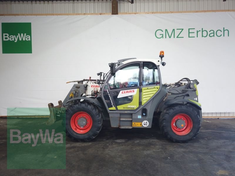 Teleskoplader des Typs CLAAS SCORPION 7050, Gebrauchtmaschine in Erbach (Bild 1)