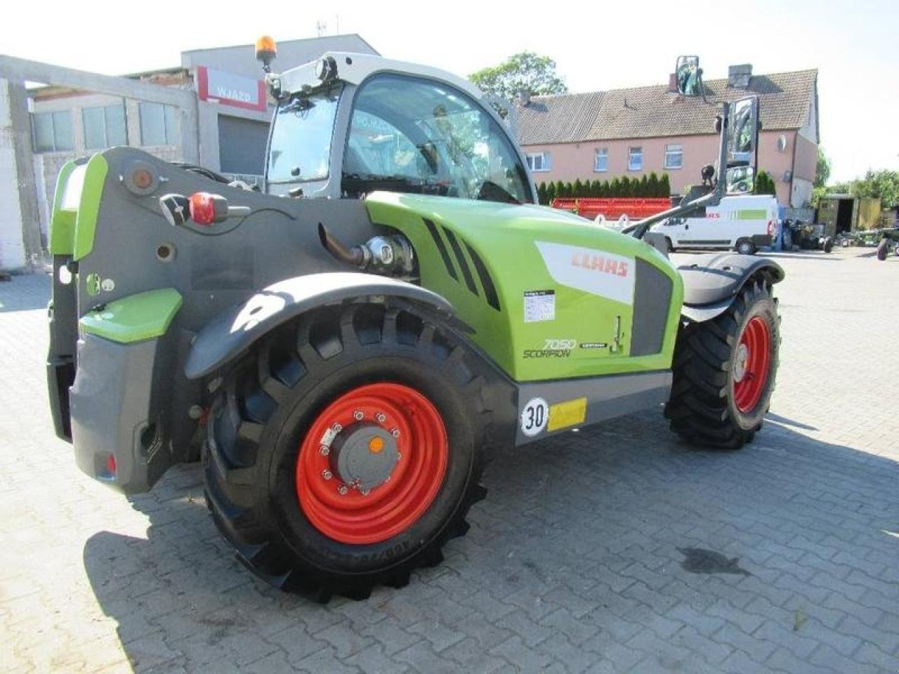 Teleskoplader del tipo CLAAS scorpion 7050, Gebrauchtmaschine en G?ÓWCZYCE (Imagen 7)