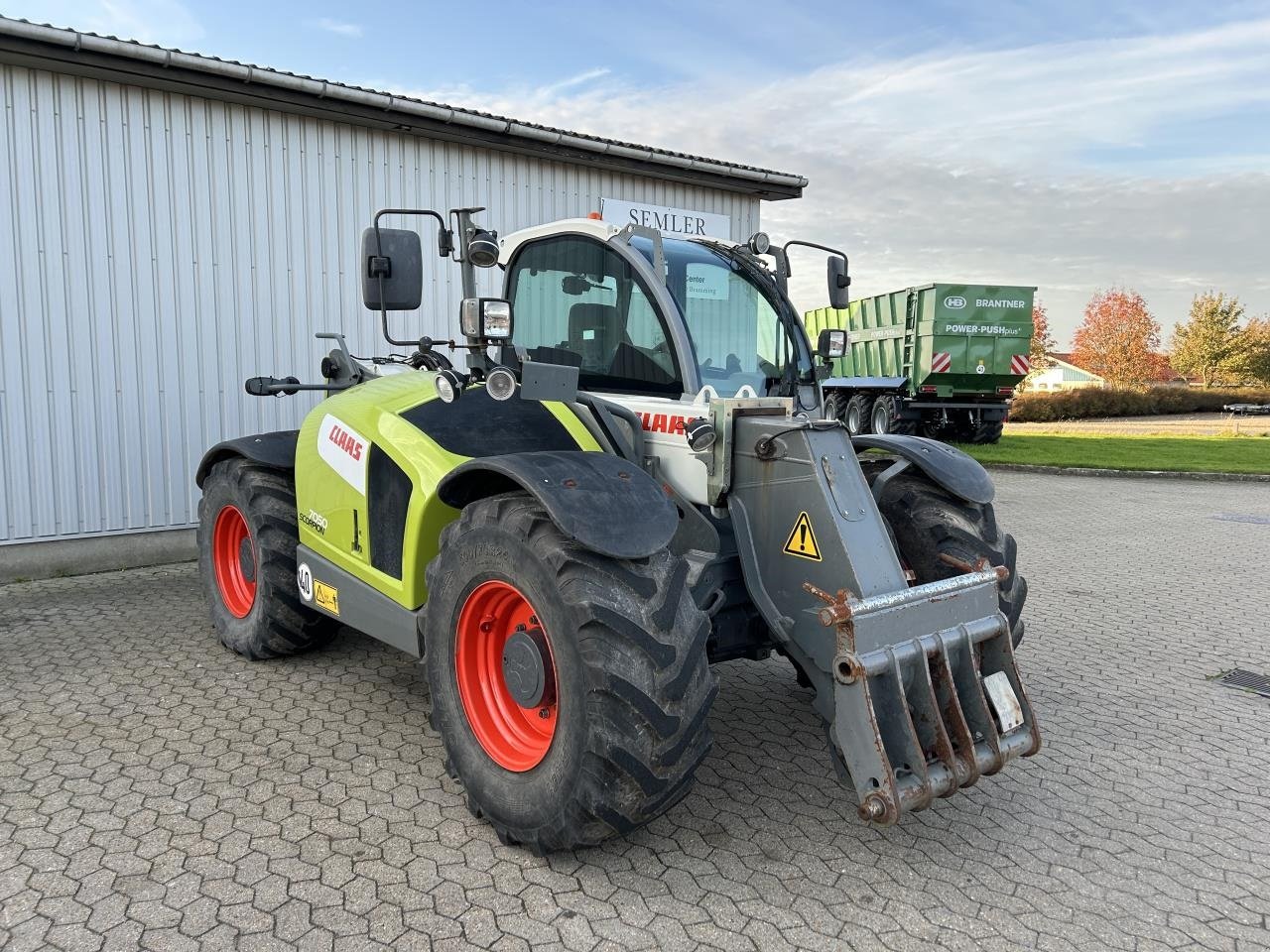 Teleskoplader tipa CLAAS SCORPION 7050, Gebrauchtmaschine u Bramming (Slika 8)