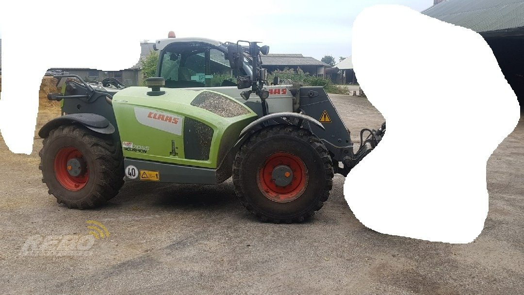 Teleskoplader Türe ait CLAAS SCORPION 7055 VARIPOWER, Gebrauchtmaschine içinde Albersdorf (resim 5)