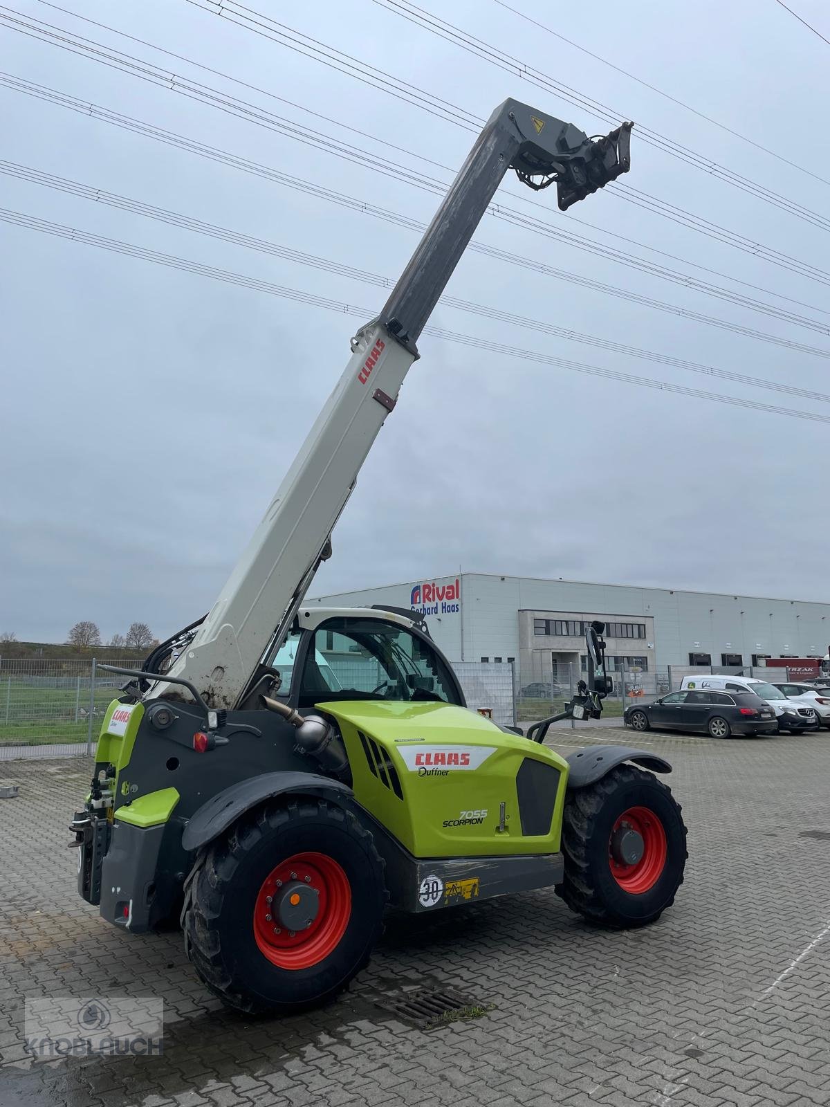 Teleskoplader of the type CLAAS Scorpion 7055, Gebrauchtmaschine in Stockach (Picture 5)