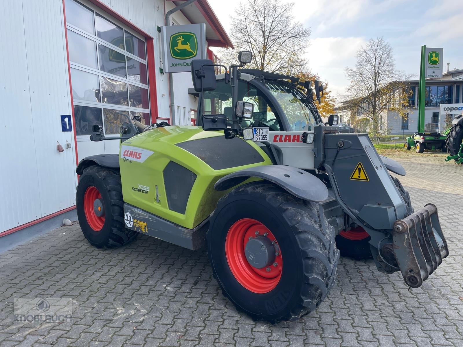 Teleskoplader typu CLAAS Scorpion 7055, Gebrauchtmaschine v Stockach (Obrázek 1)