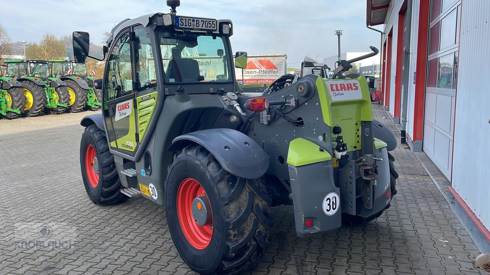 Teleskoplader Türe ait CLAAS Scorpion 7055, Gebrauchtmaschine içinde Stockach (resim 3)