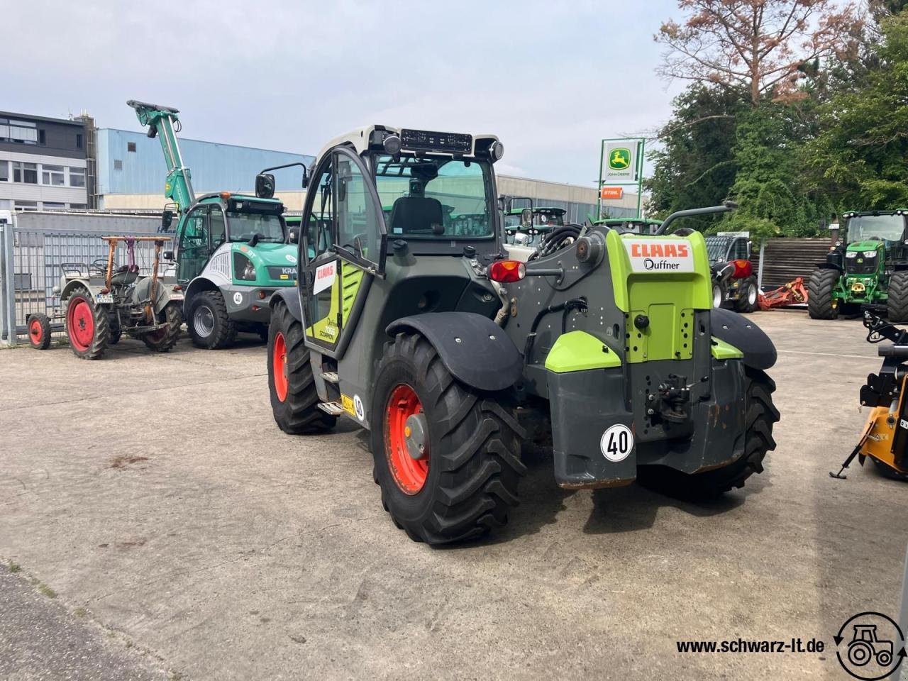 Teleskoplader of the type CLAAS Scorpion 7055, Gebrauchtmaschine in Aspach (Picture 3)